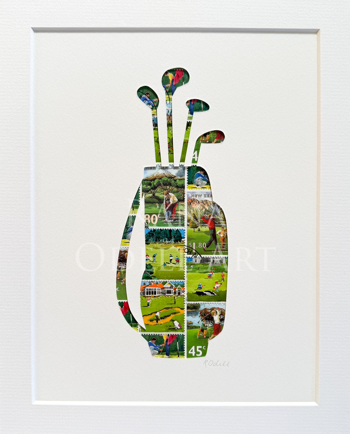 Golf Bag, 8x10 inches