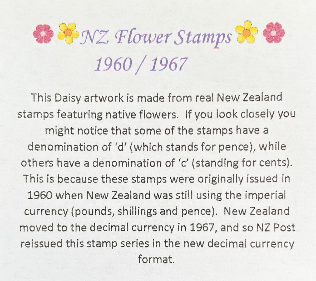 Daisy, 6x8 inches