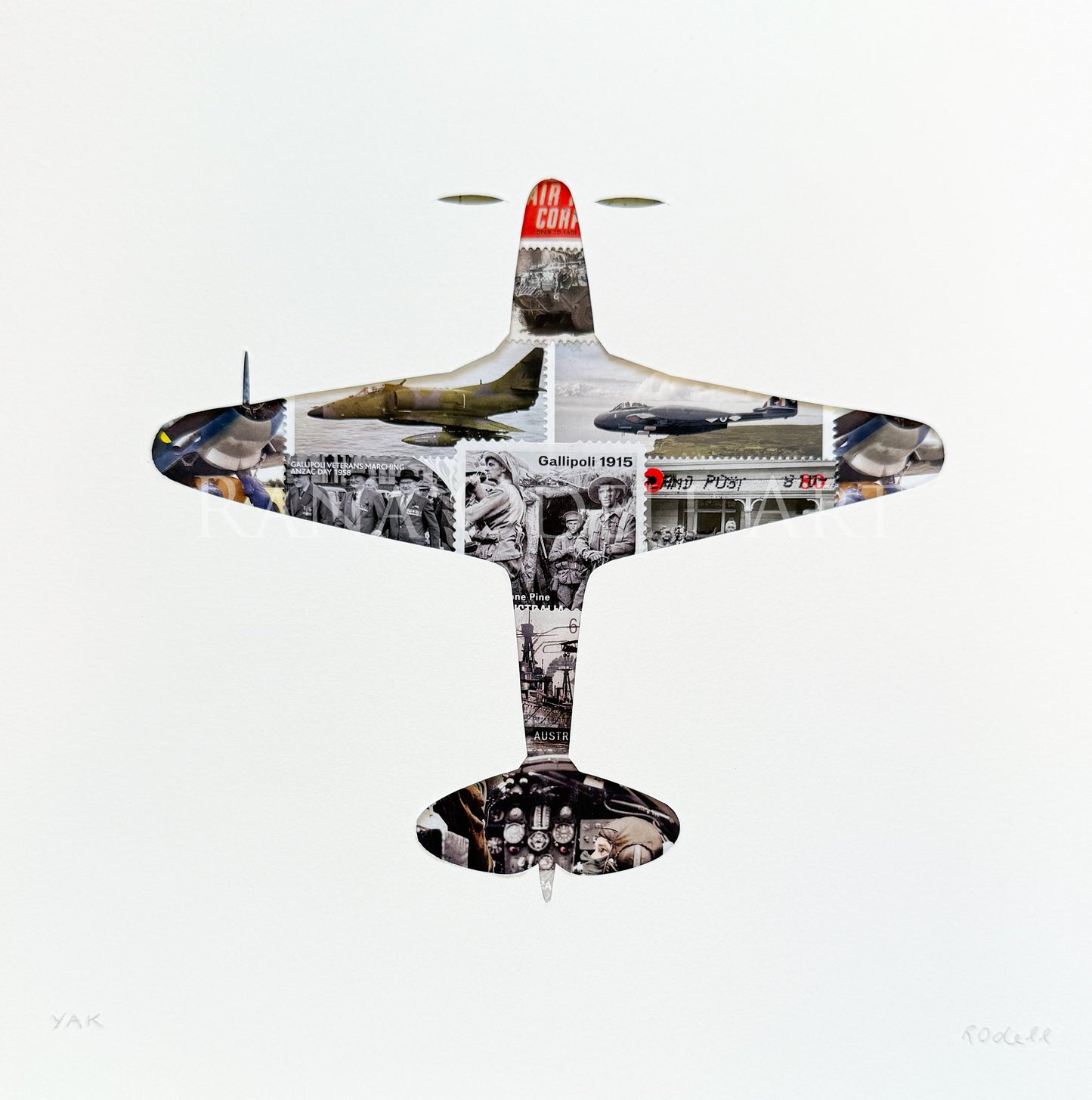 Yak, 8x8 inches