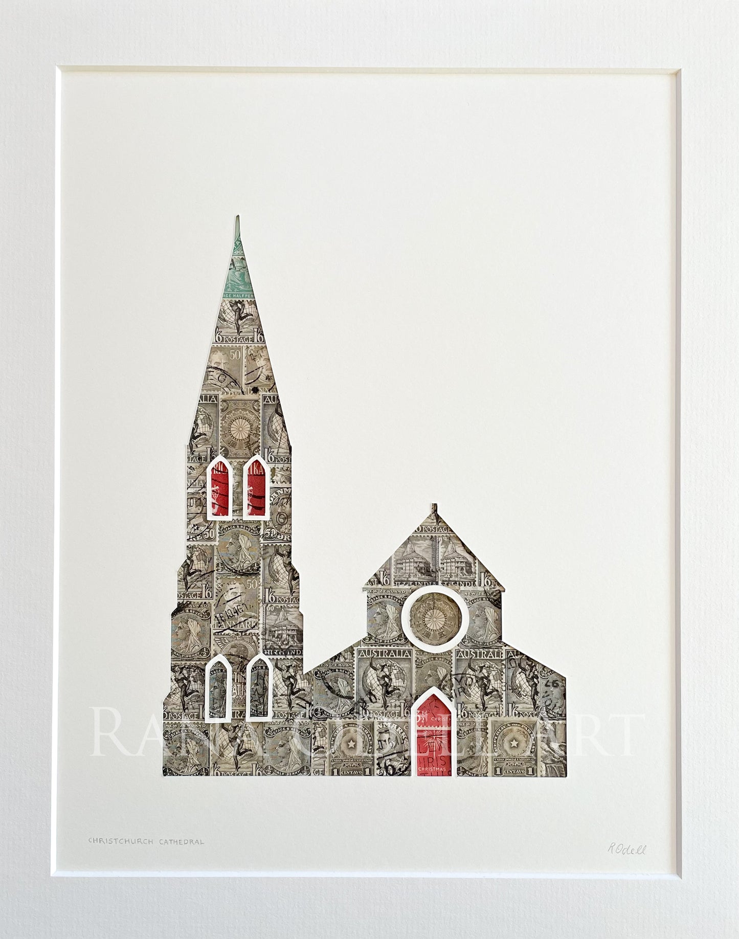 Christchurch Cathedral, 350x280mm