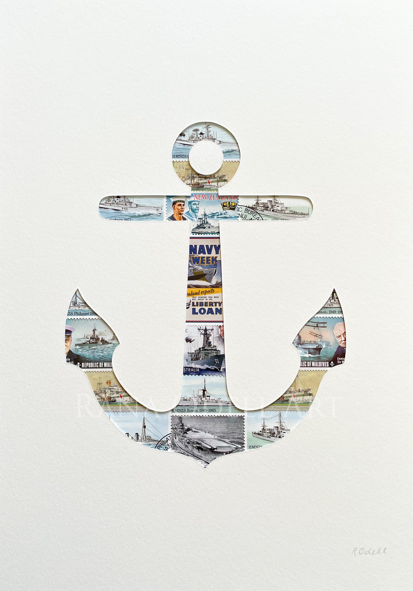 Navy Anchor, A4