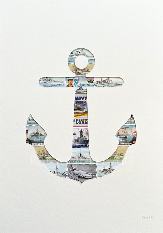 Navy Anchor, A4