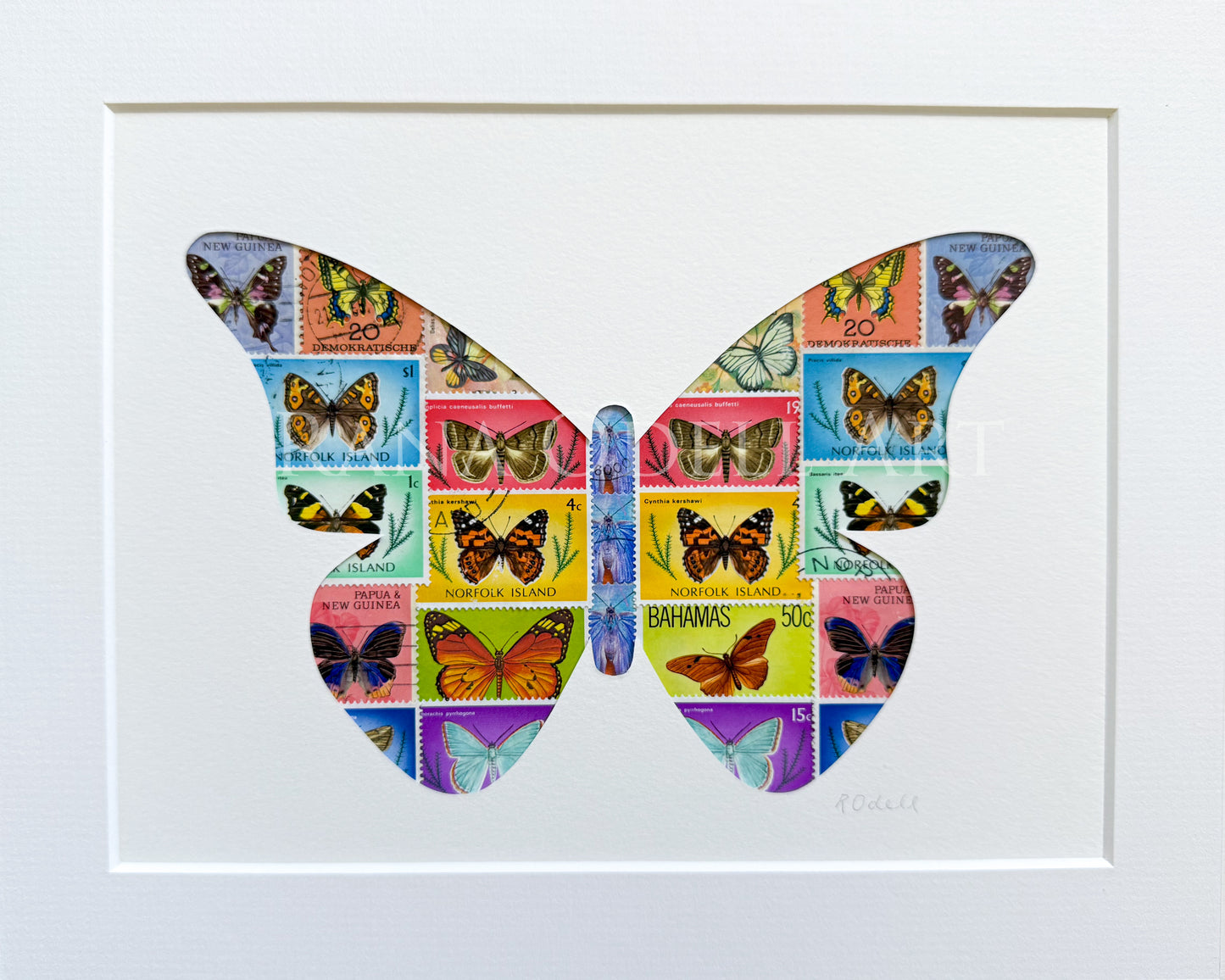Butterfly, 8x10 inches