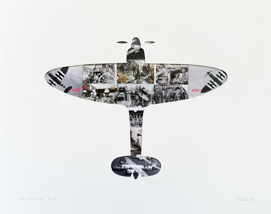 Spitfire Mk1, 8x10 inches