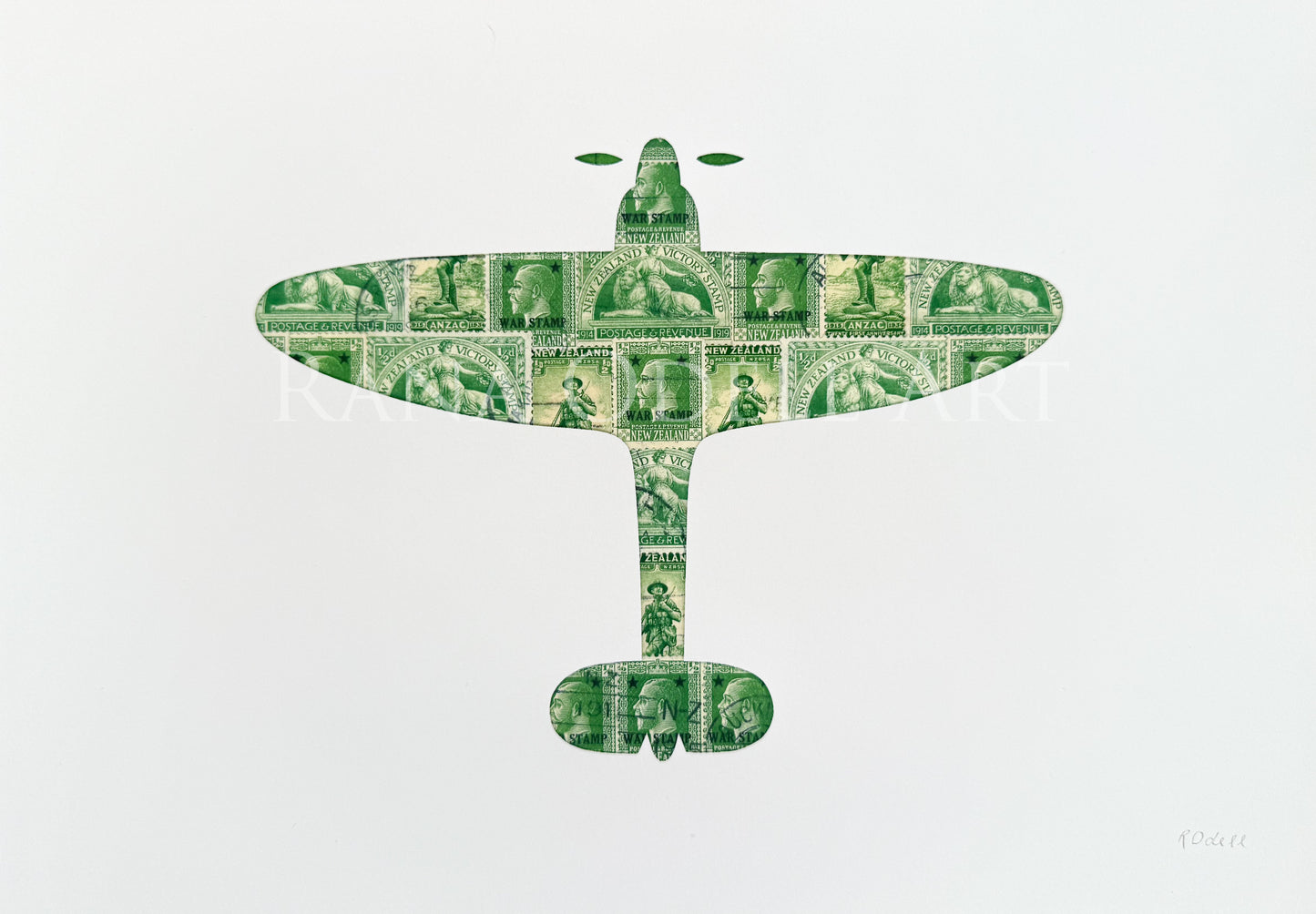 Spitfire, A4 Print