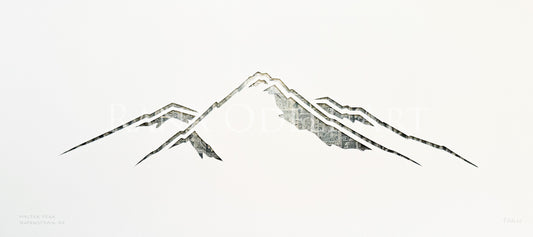 Walter Peak, 50.2cm x 23cm