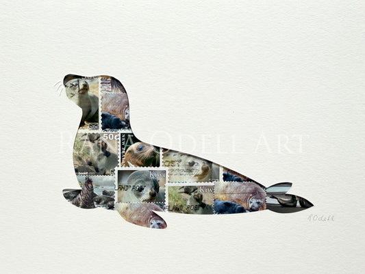 Seal, 6x8 inches
