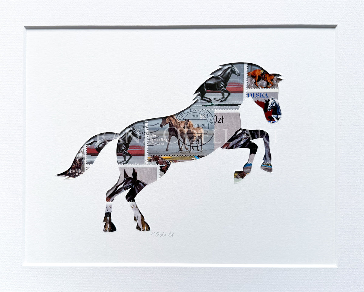 Horse, 8x10 inches