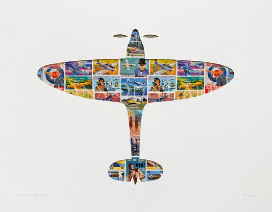 Spitfire Mk1, 11x14 inches