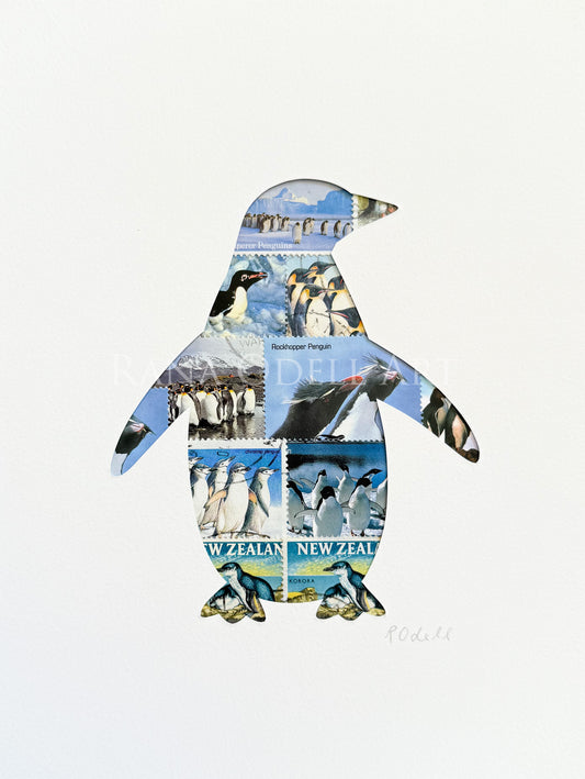 Penguin, 6x8 inches