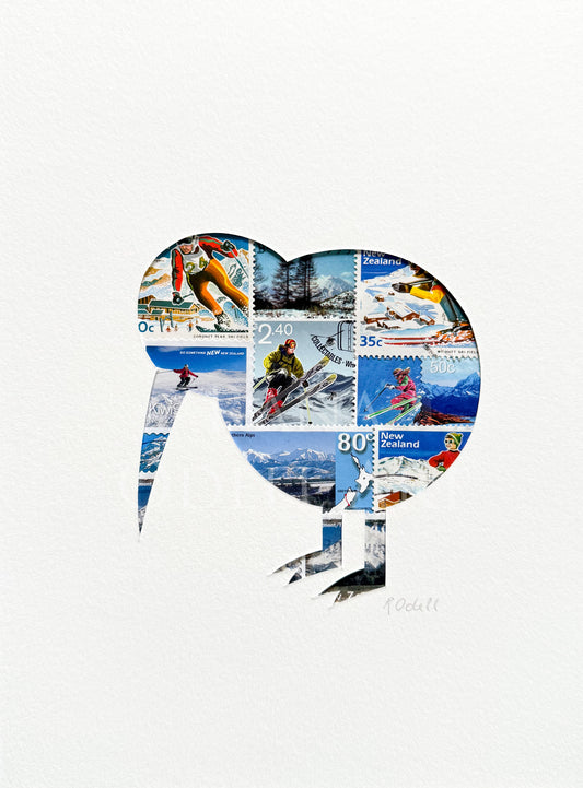 Ski-wi, 6x8 inches