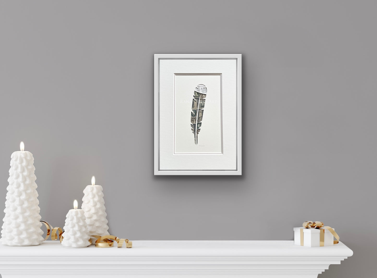 Huia Feather, A4