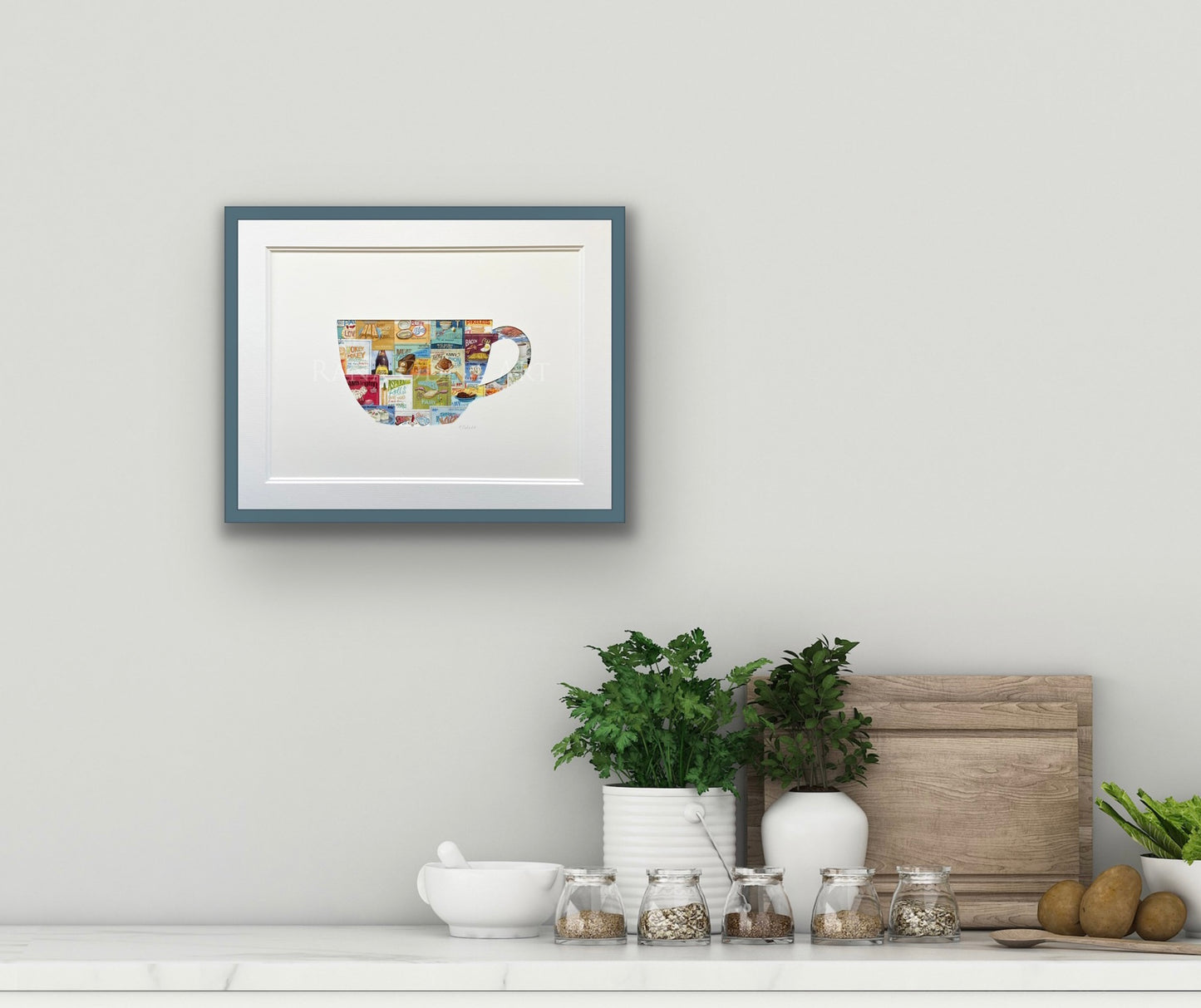 ‘Kiwi Road Trip’ - coffee cup, 11x14 inches