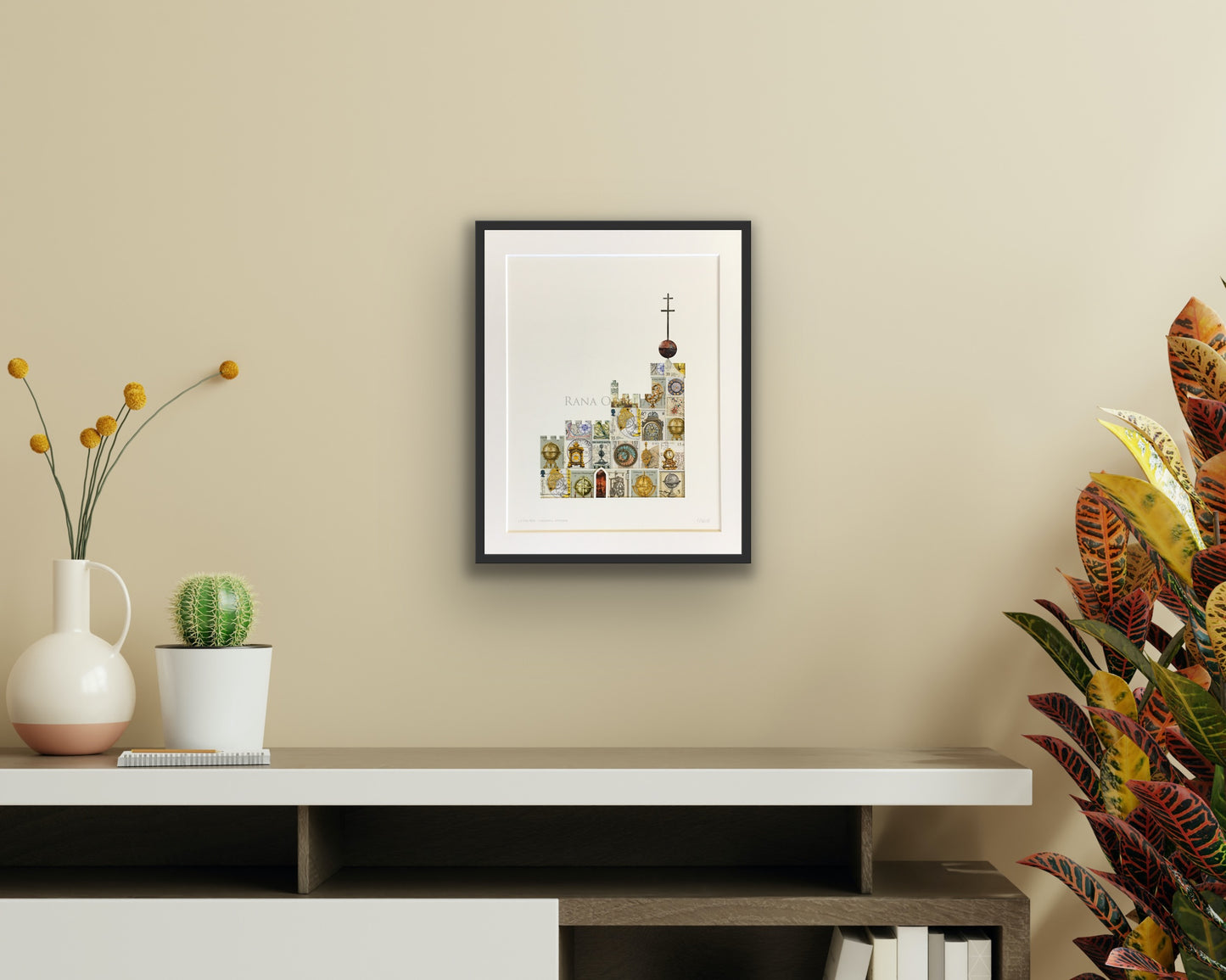 Lyttelton Timeball Station, 350x280mm