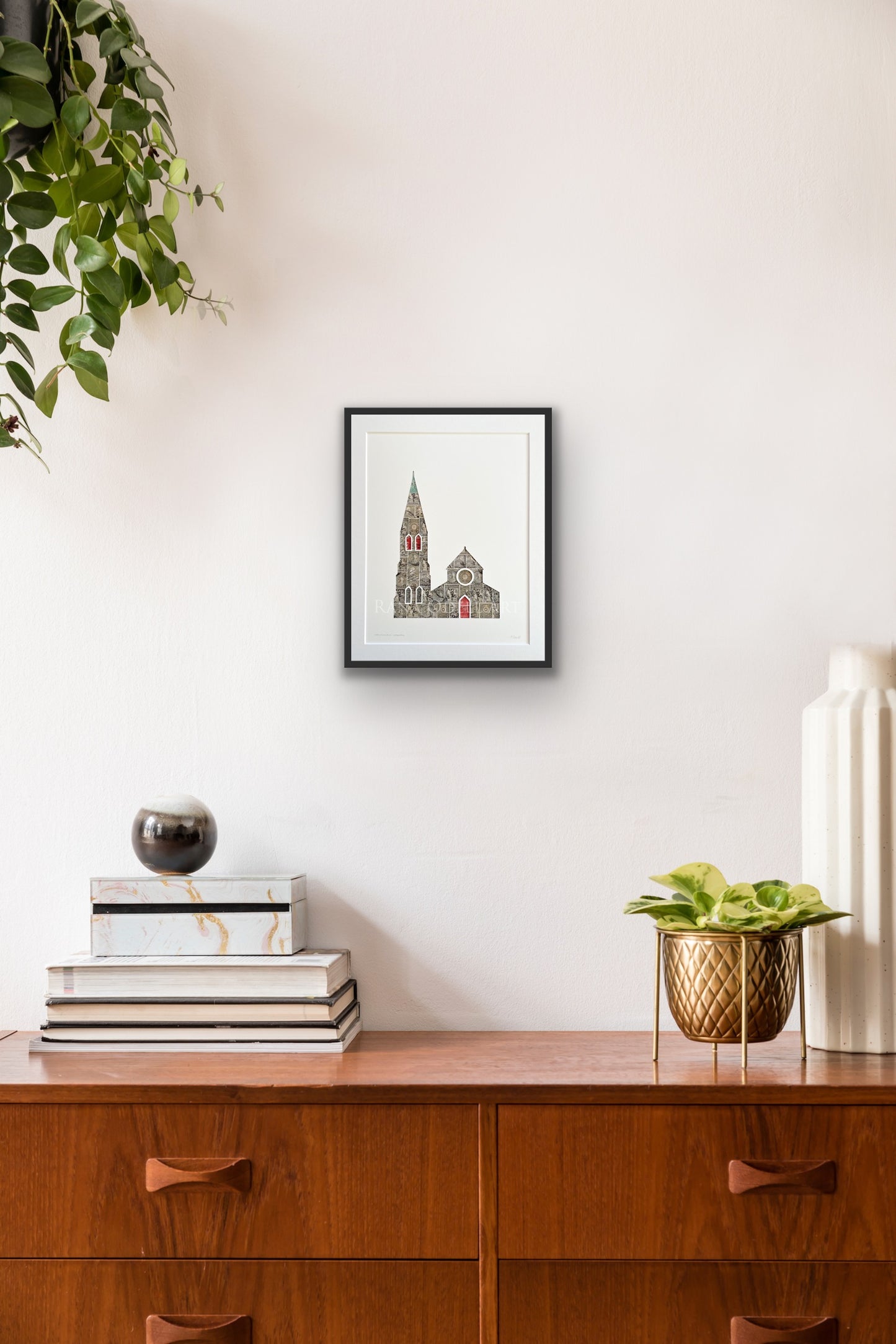 Christchurch Cathedral, 350x280mm