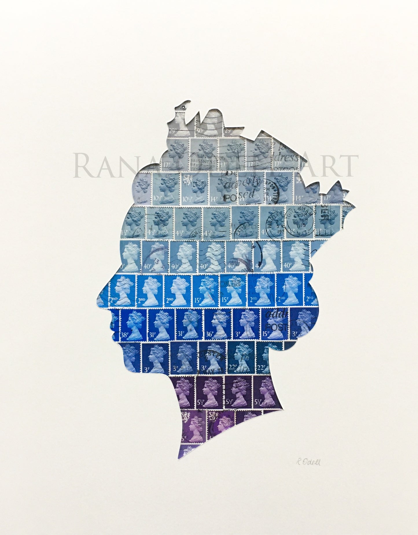 QEII - blue