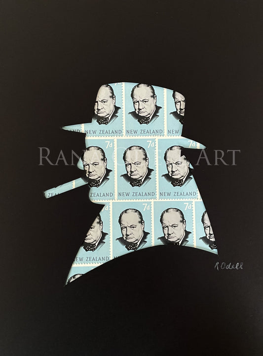 Churchill, 6x8 inches