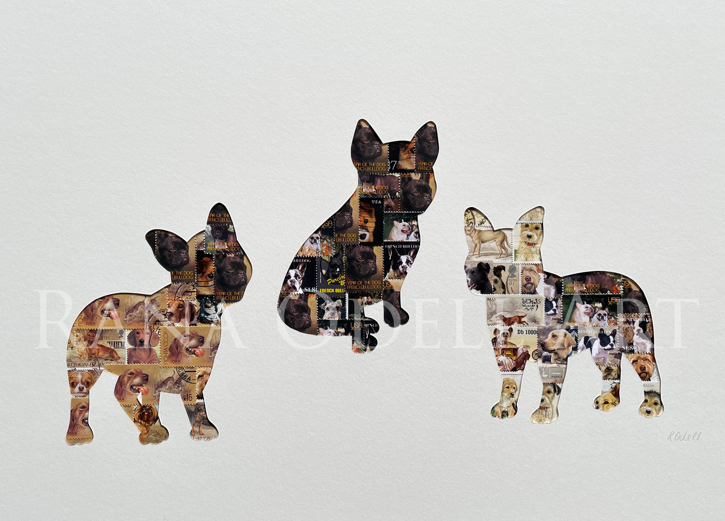 French Bulldogs ‘pet portrait’