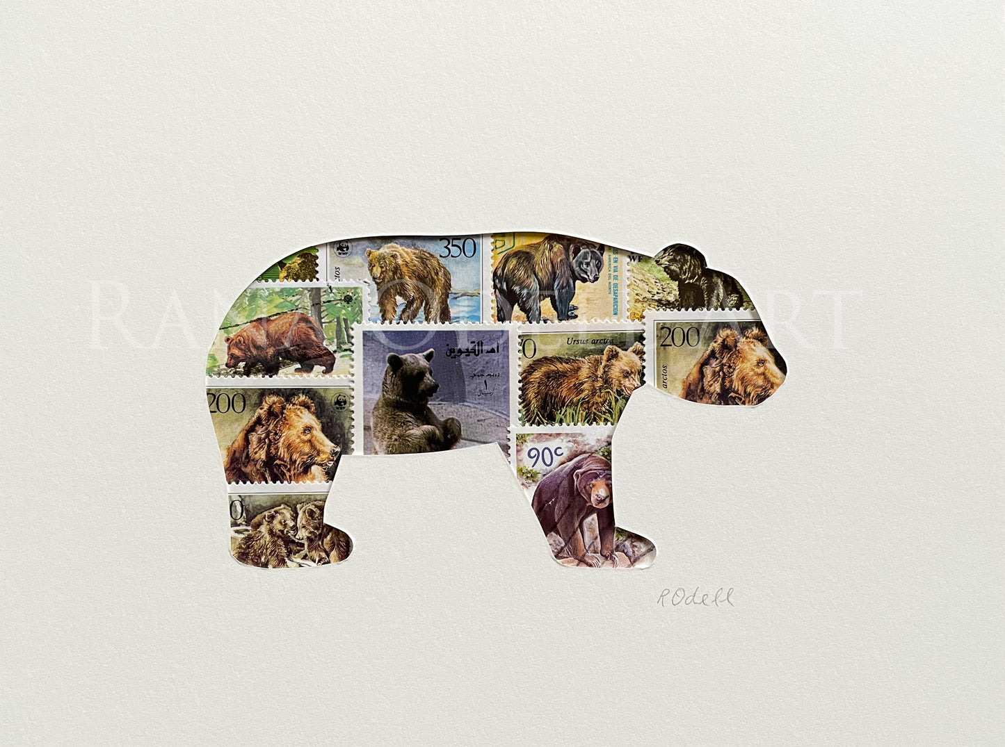 Brown Bear, 6x8 inches
