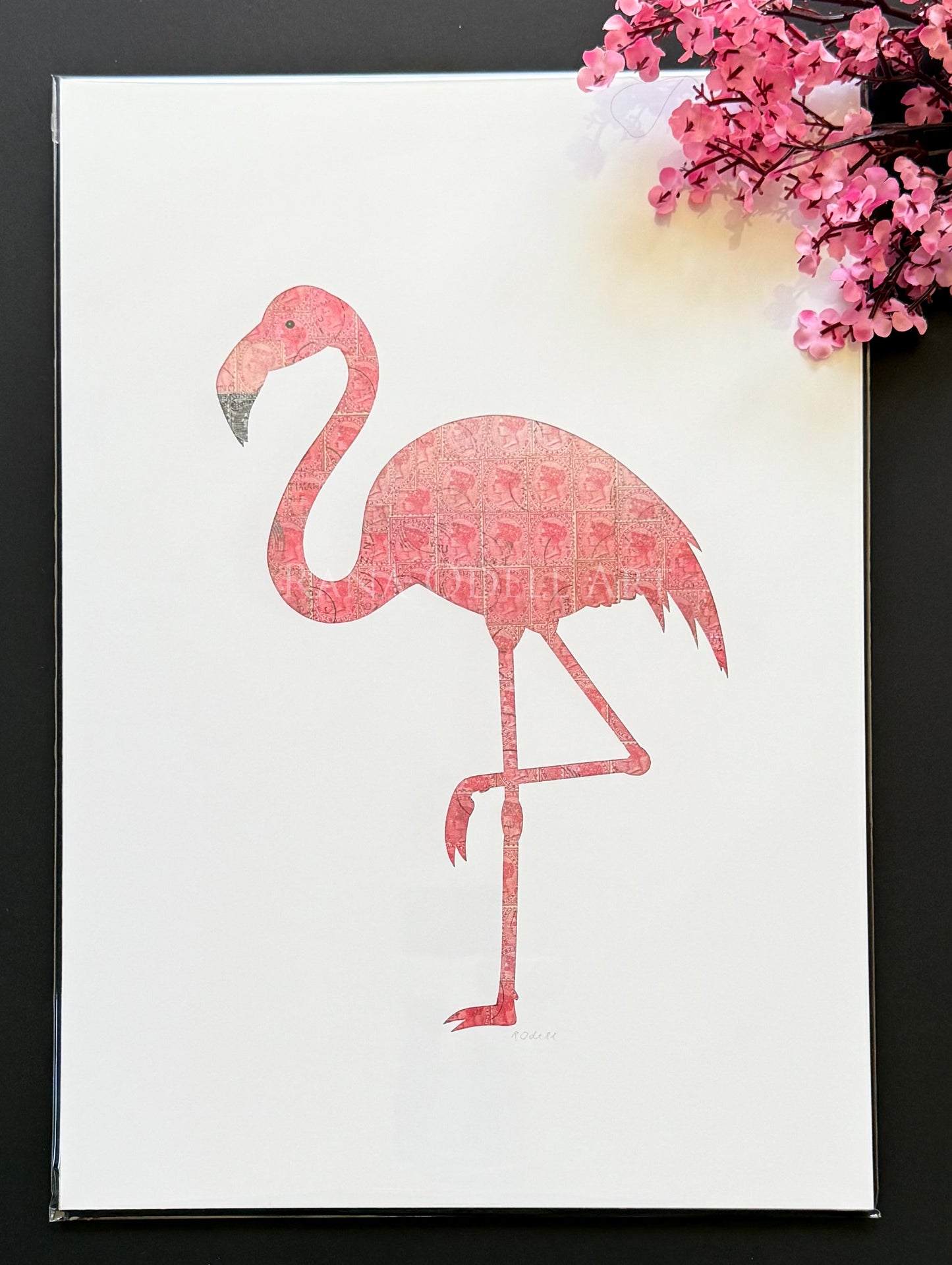 Flamingo, A3 Print