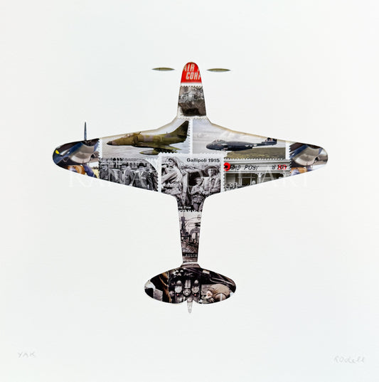 Yak, 8x8 inches