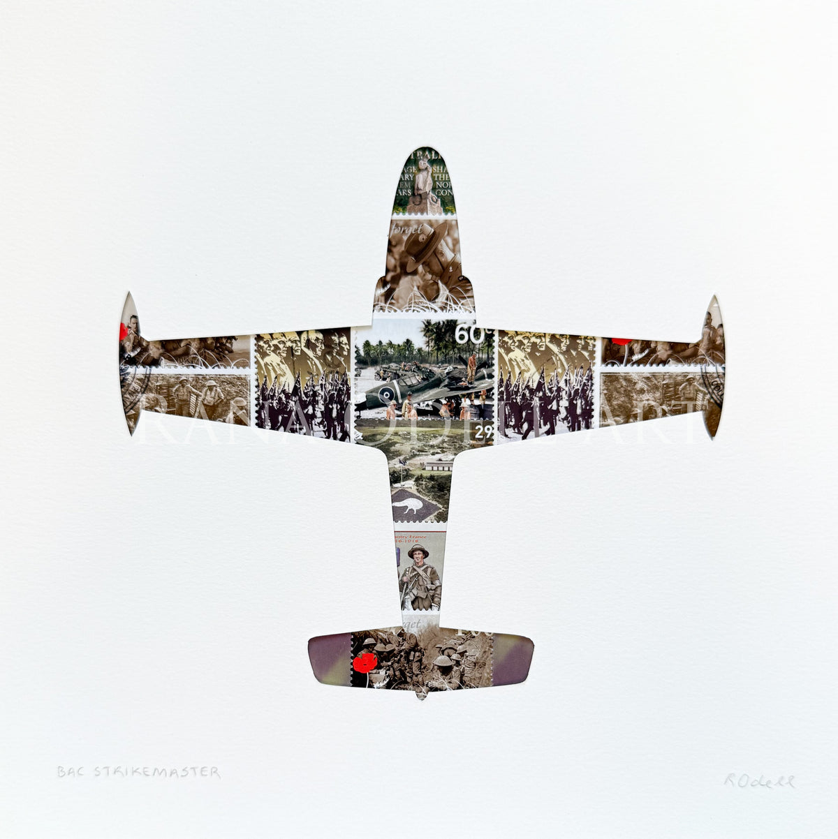 Strikemaster, 8x8 inches