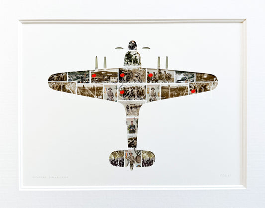 Hawker Hurricane, 11x14 inches
