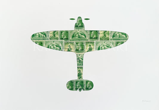 Spitfire, A4 Print
