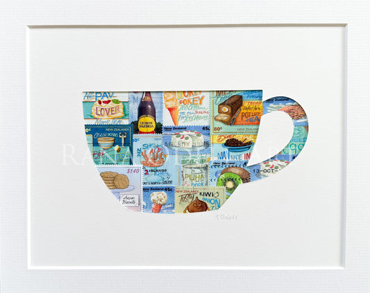 Tea Cup, 8x10 inches