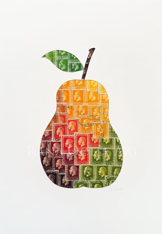 Pear, A4 Print