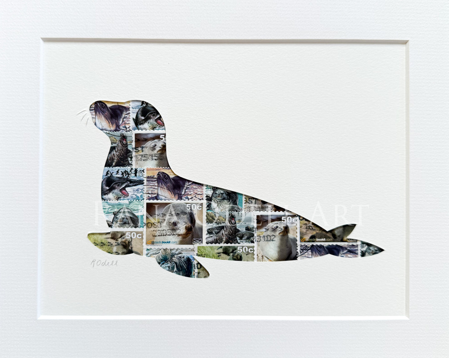 Seal, 8x10 inches