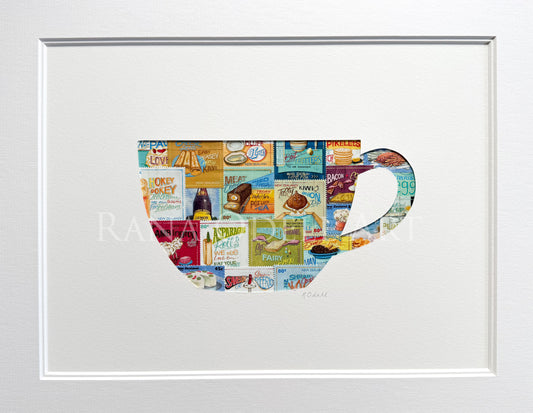 ‘Kiwi Road Trip’ - coffee cup, 11x14 inches