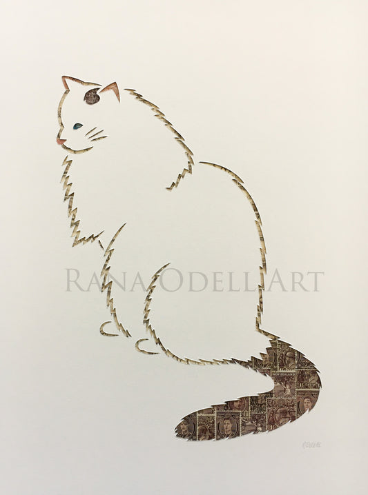 Cat ‘pet portrait’