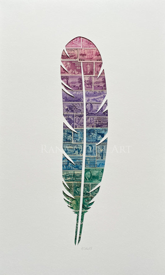 Kererū Feather